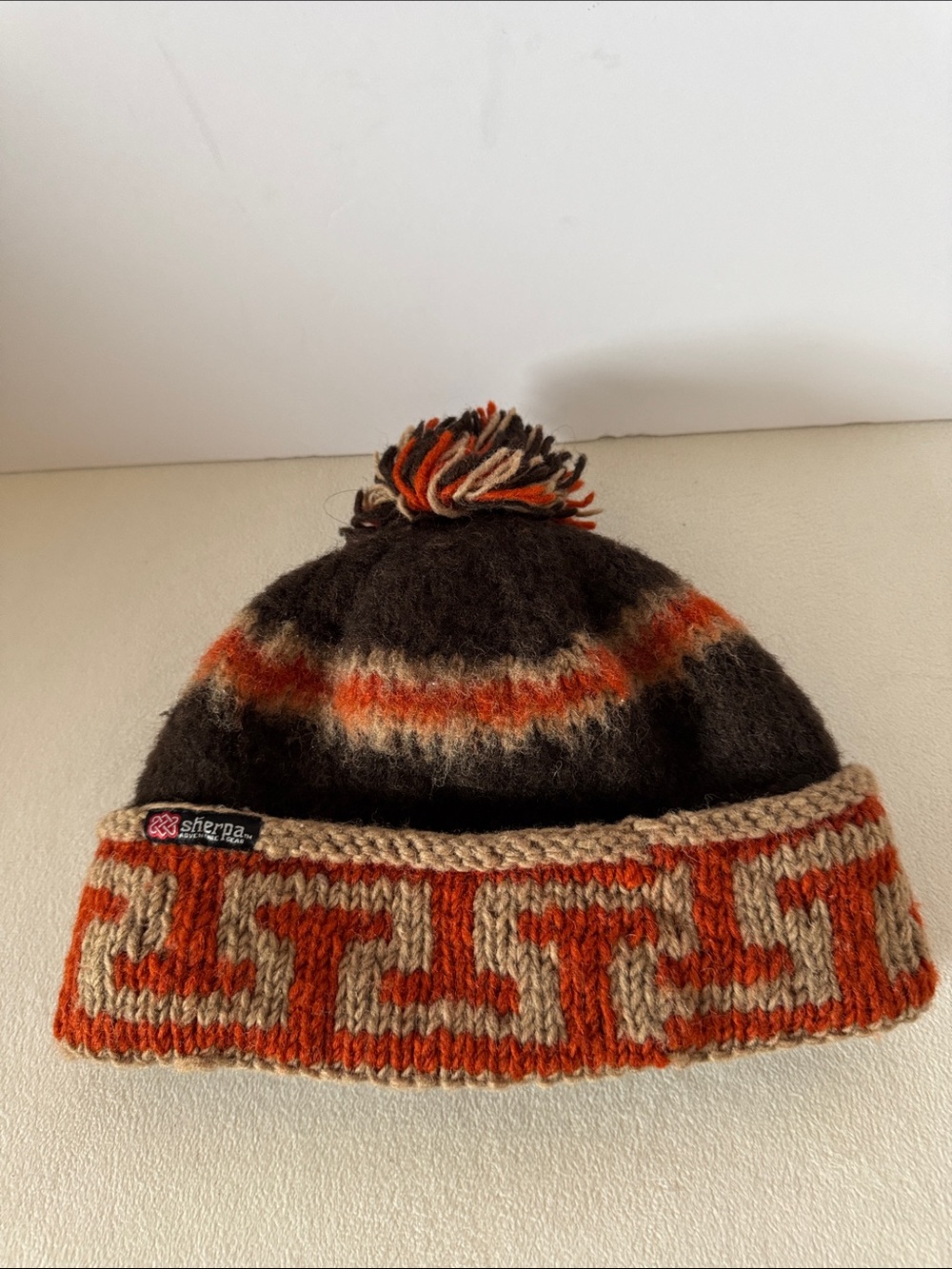 Sherpa wool beanie